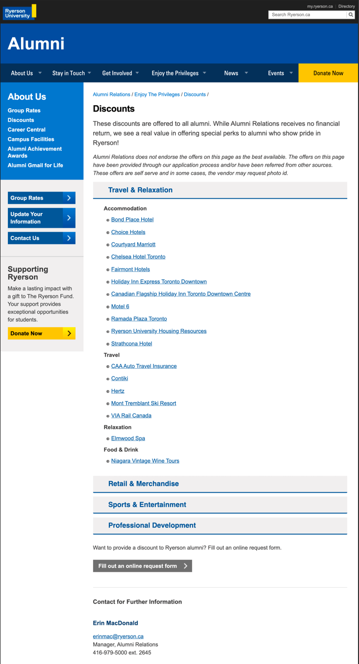 Sample child page with text