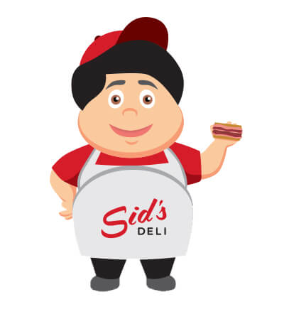 Sid's illustrated mascot