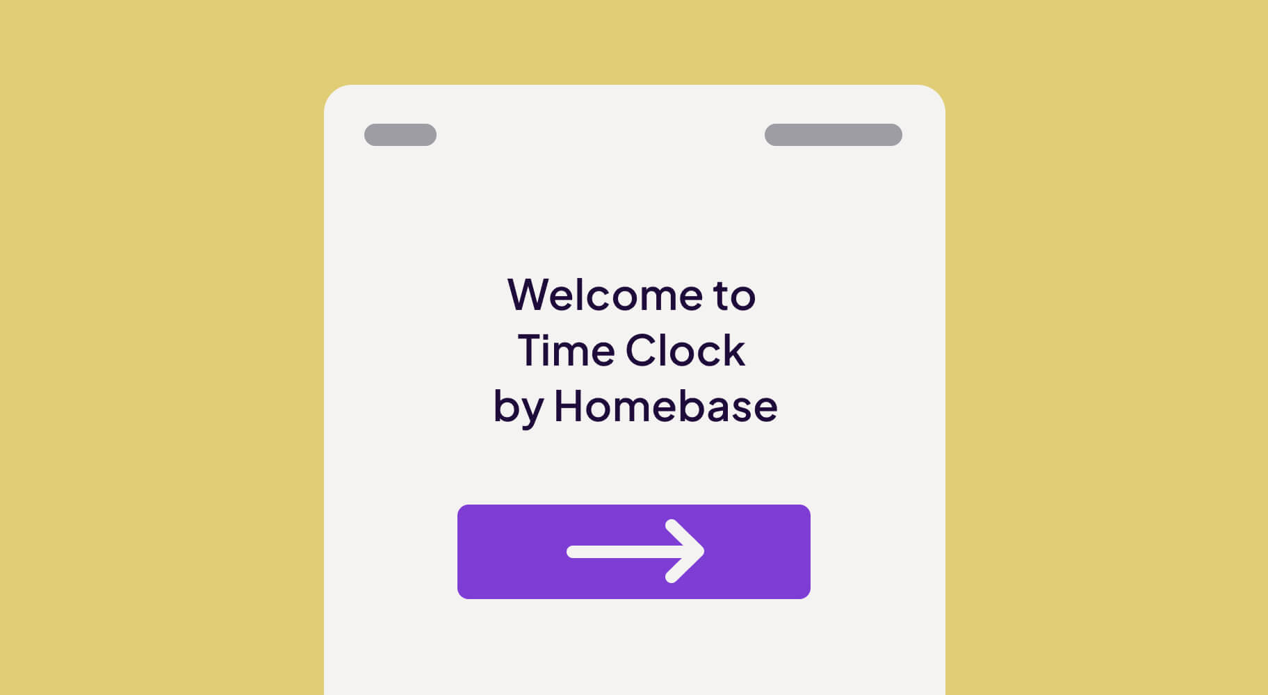 Abstract image of mobile device with sign in page
