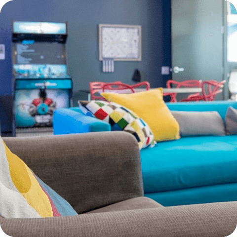 Wave's loung area